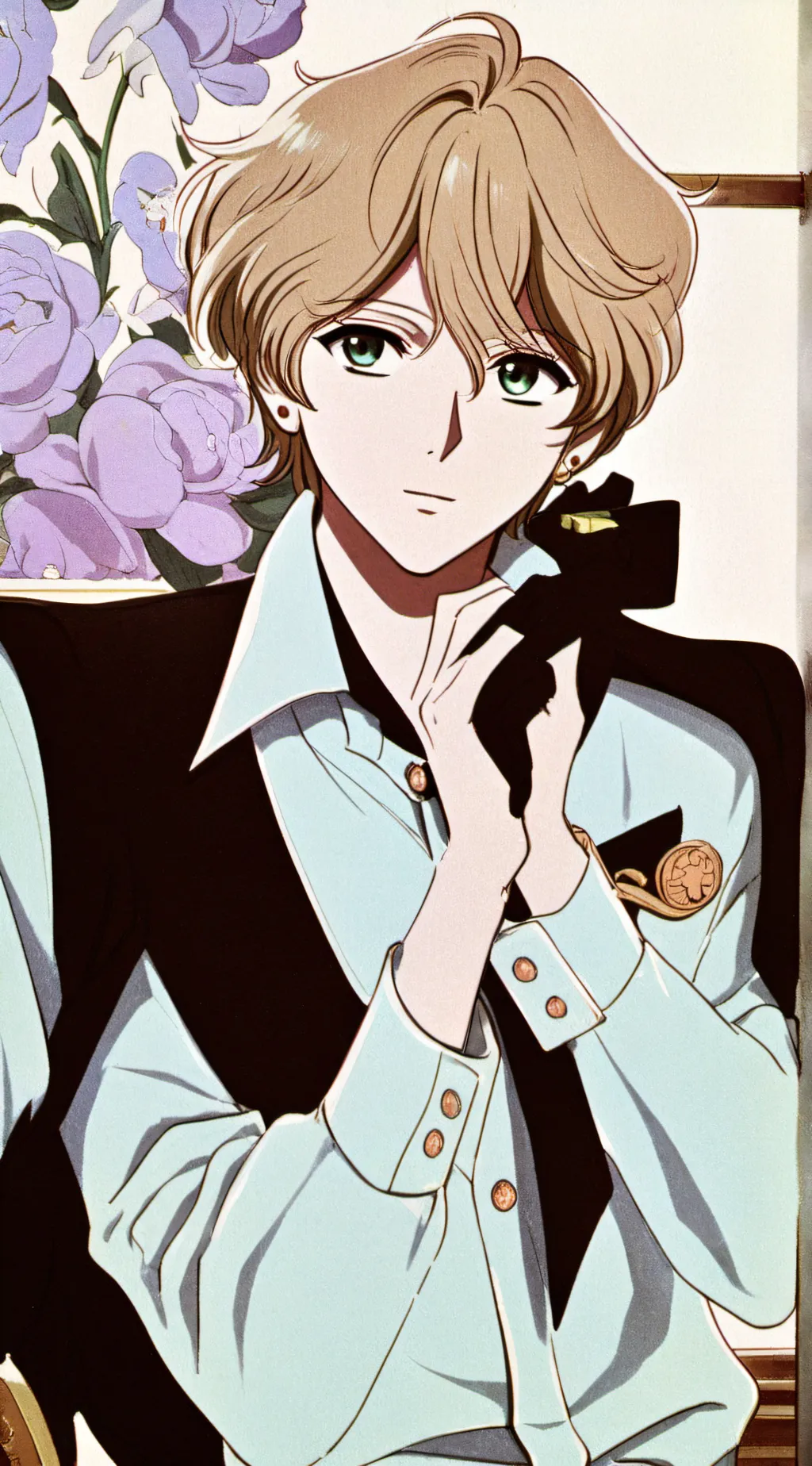 ai character: Adam background