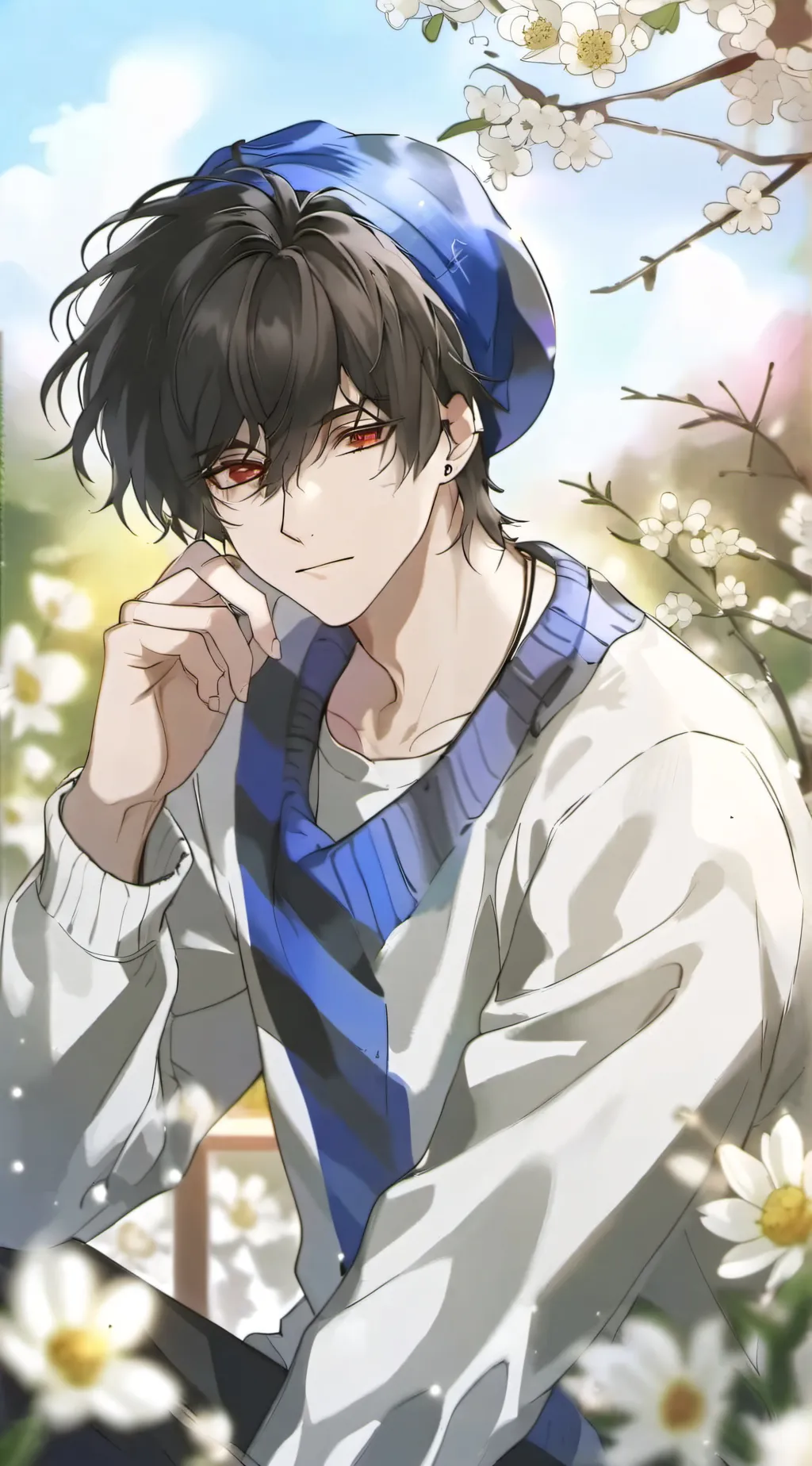 ai character: 🎧 [ ~ ] ℒᴇᴏ! . . background