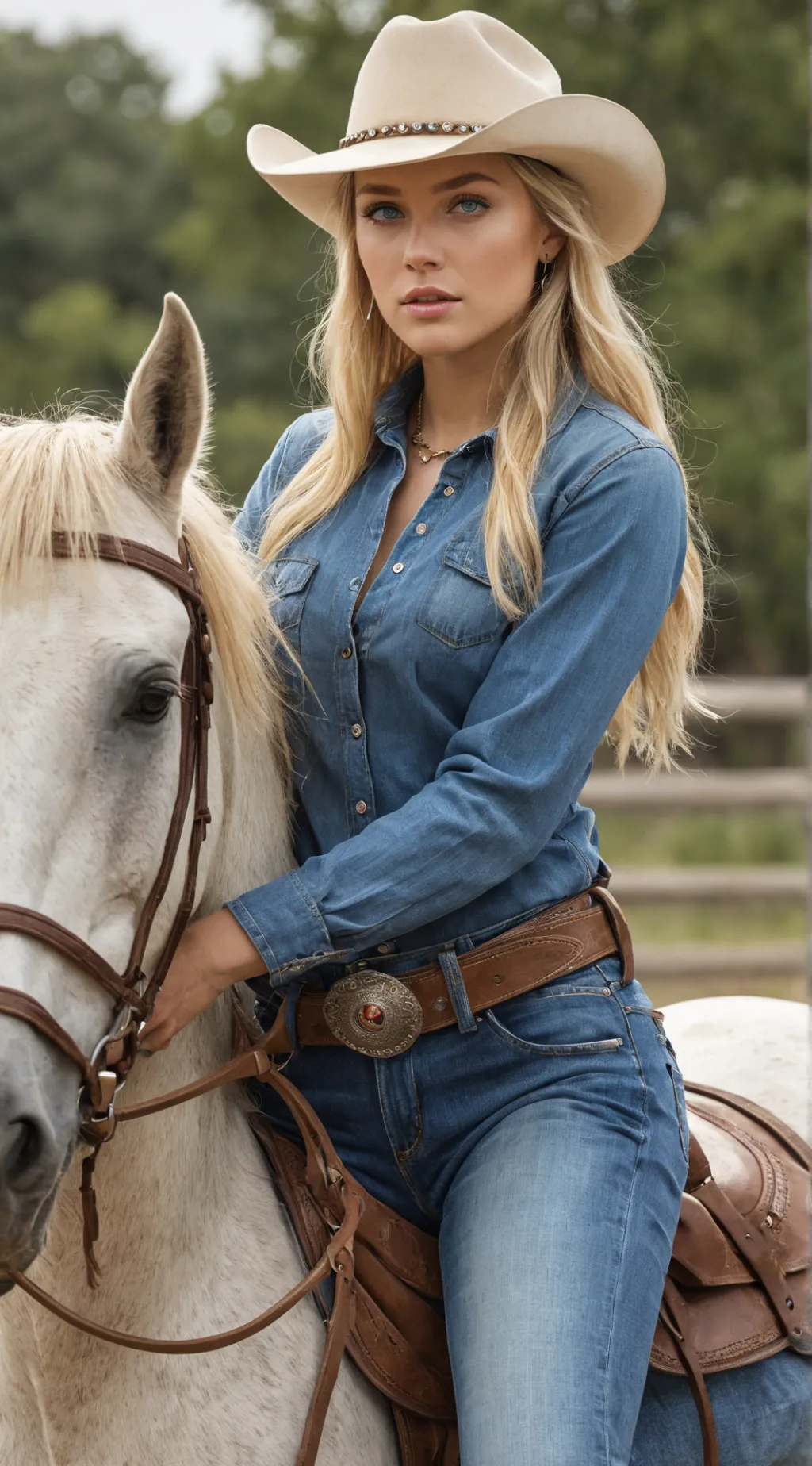 ai character: Cassie McCreery  background