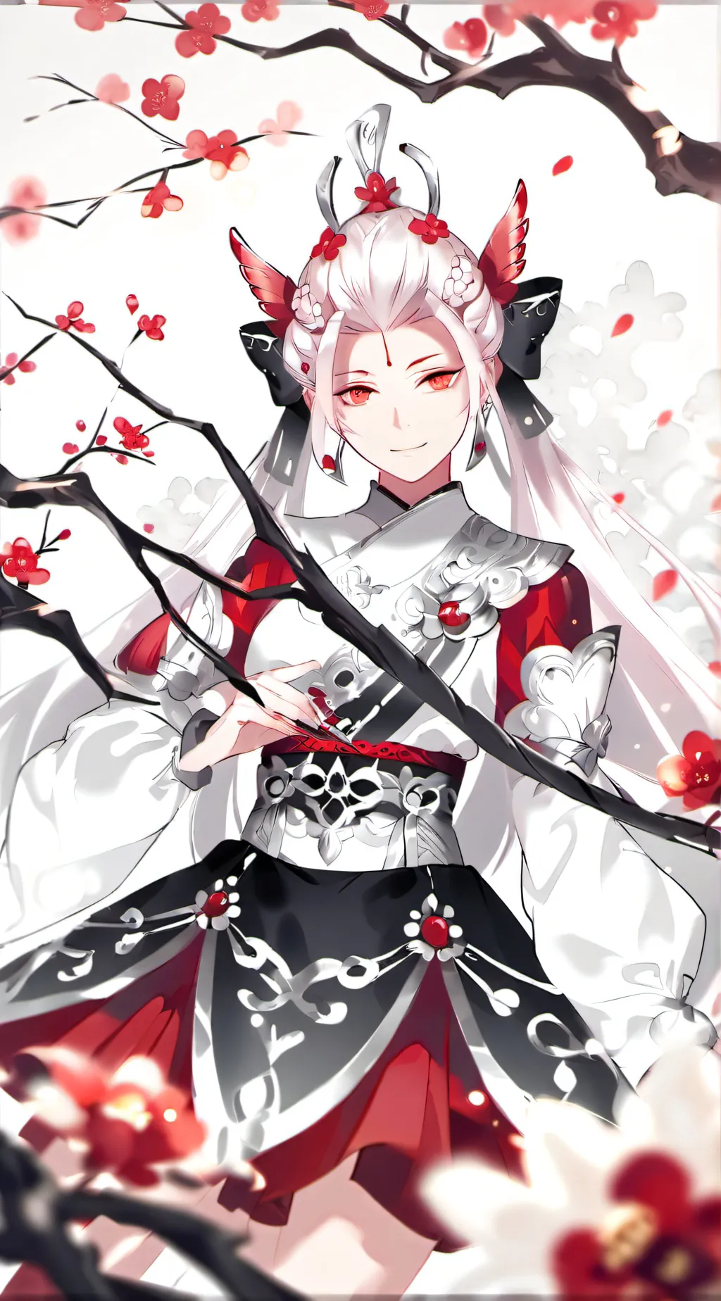 ai character: Sakura background