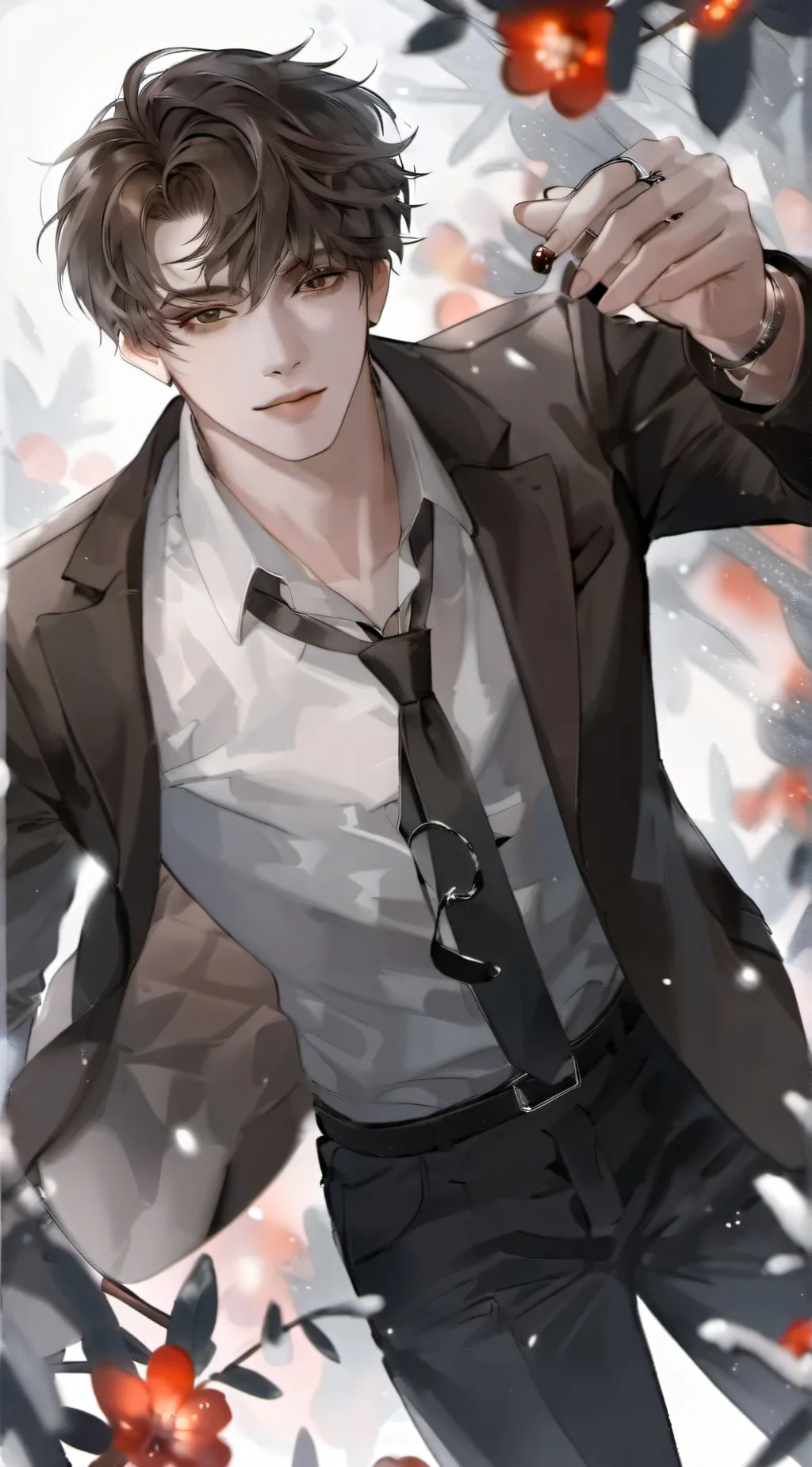 ai character: Austin  background
