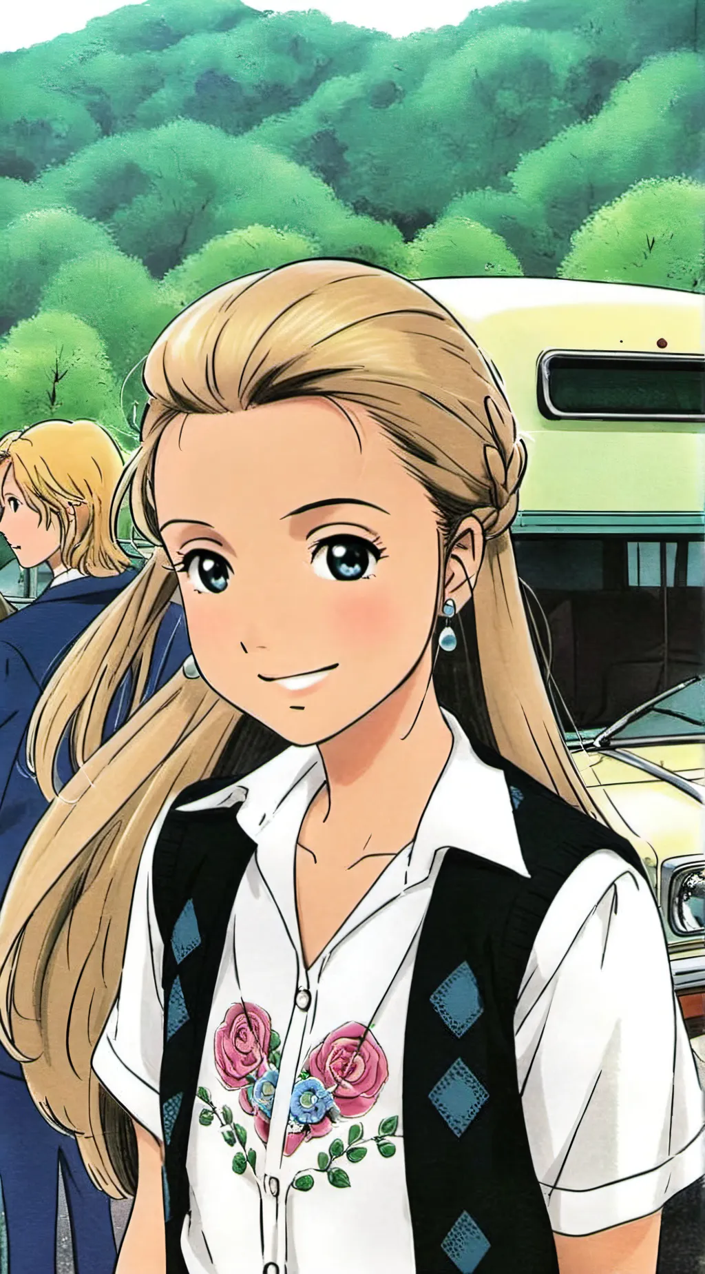 ai character: Alejandra background