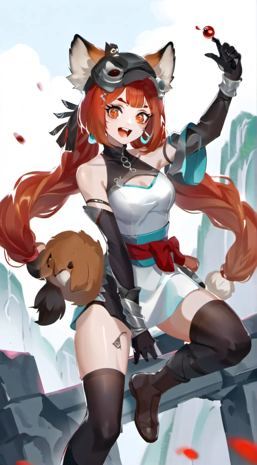 ai character: Leo x Melody/you background