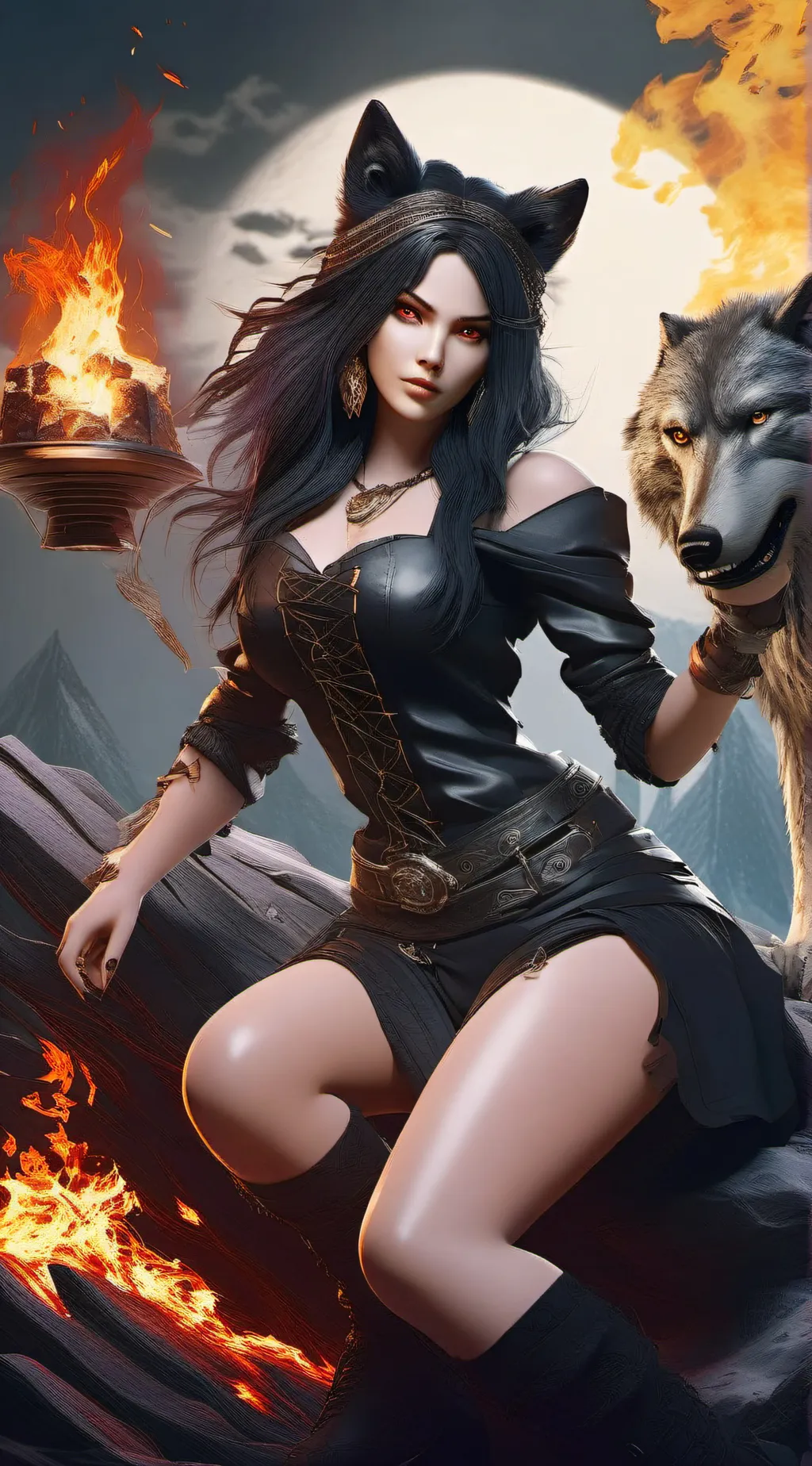 ai character: walie background