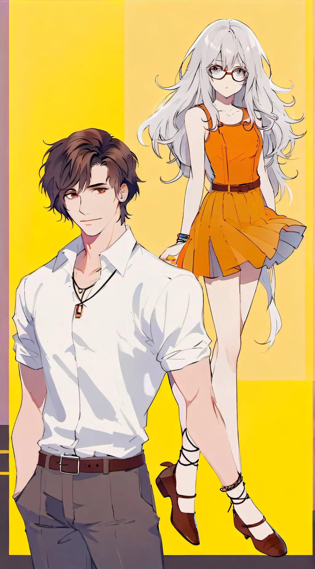 ai character: Dragon kings bride background