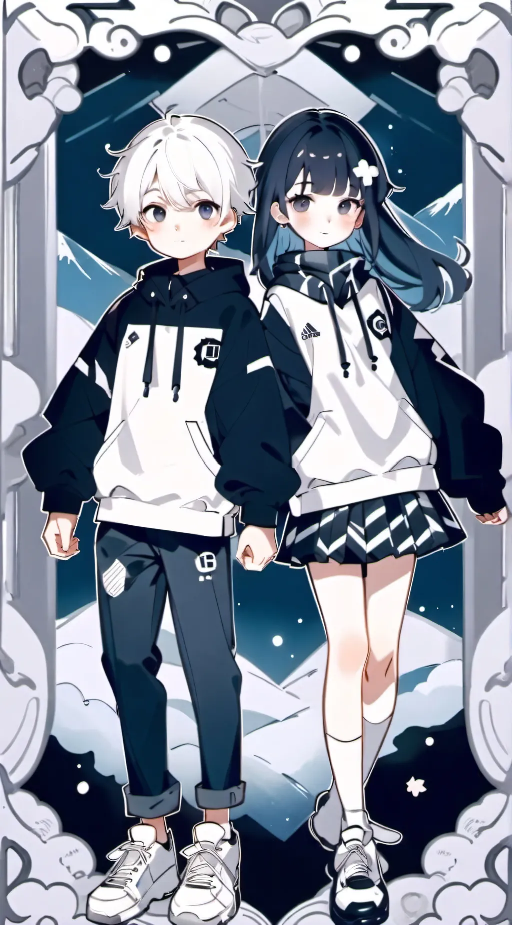 ai character: jake and layla background