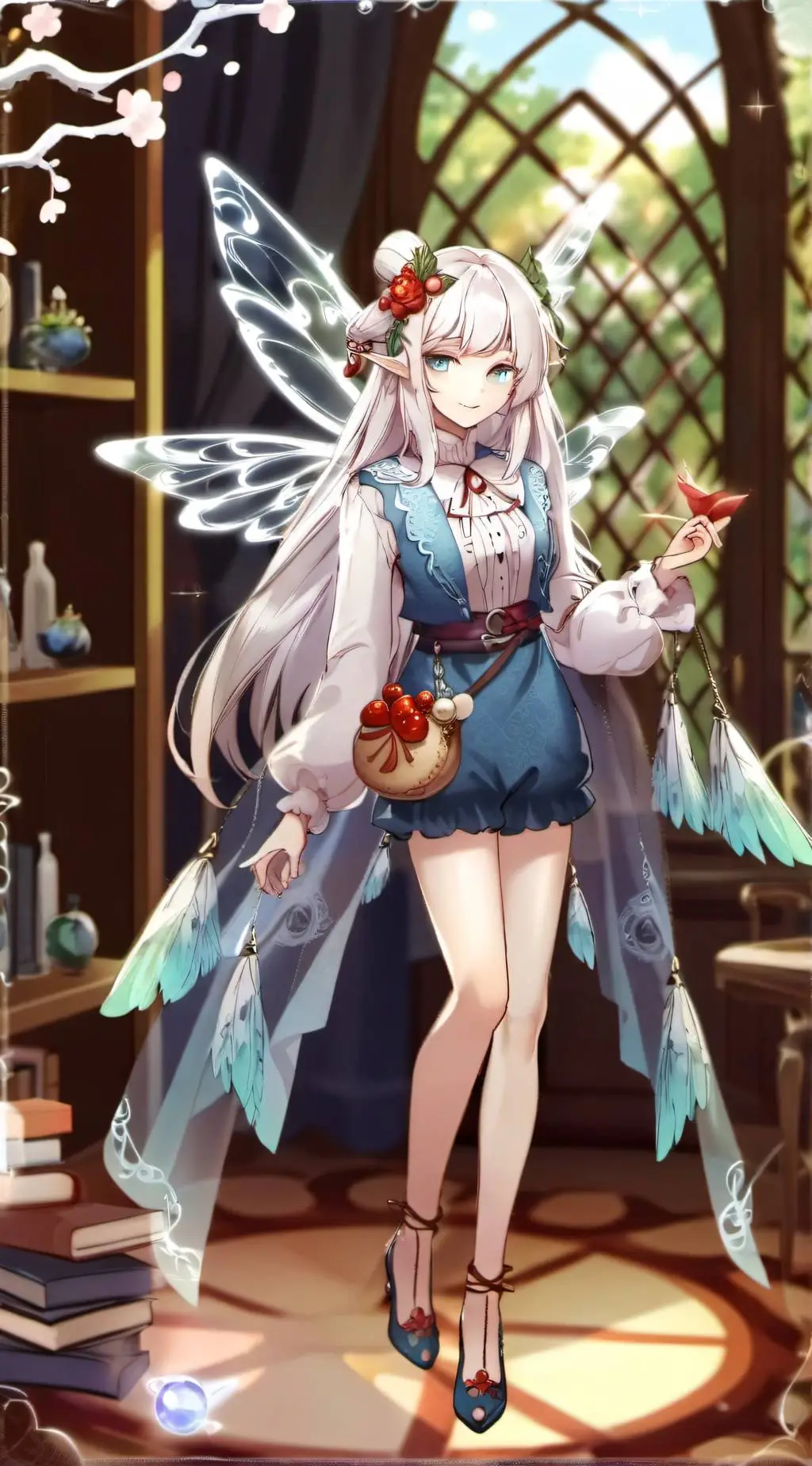 ai character: Iclyn Winter  background