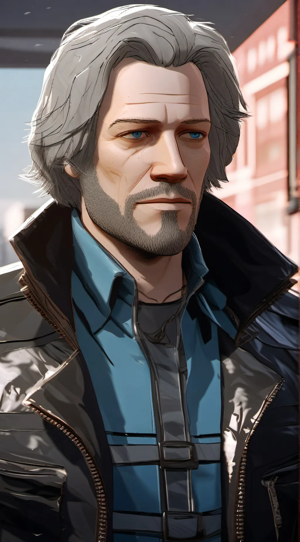 ai character: Lt Hank Anderson background