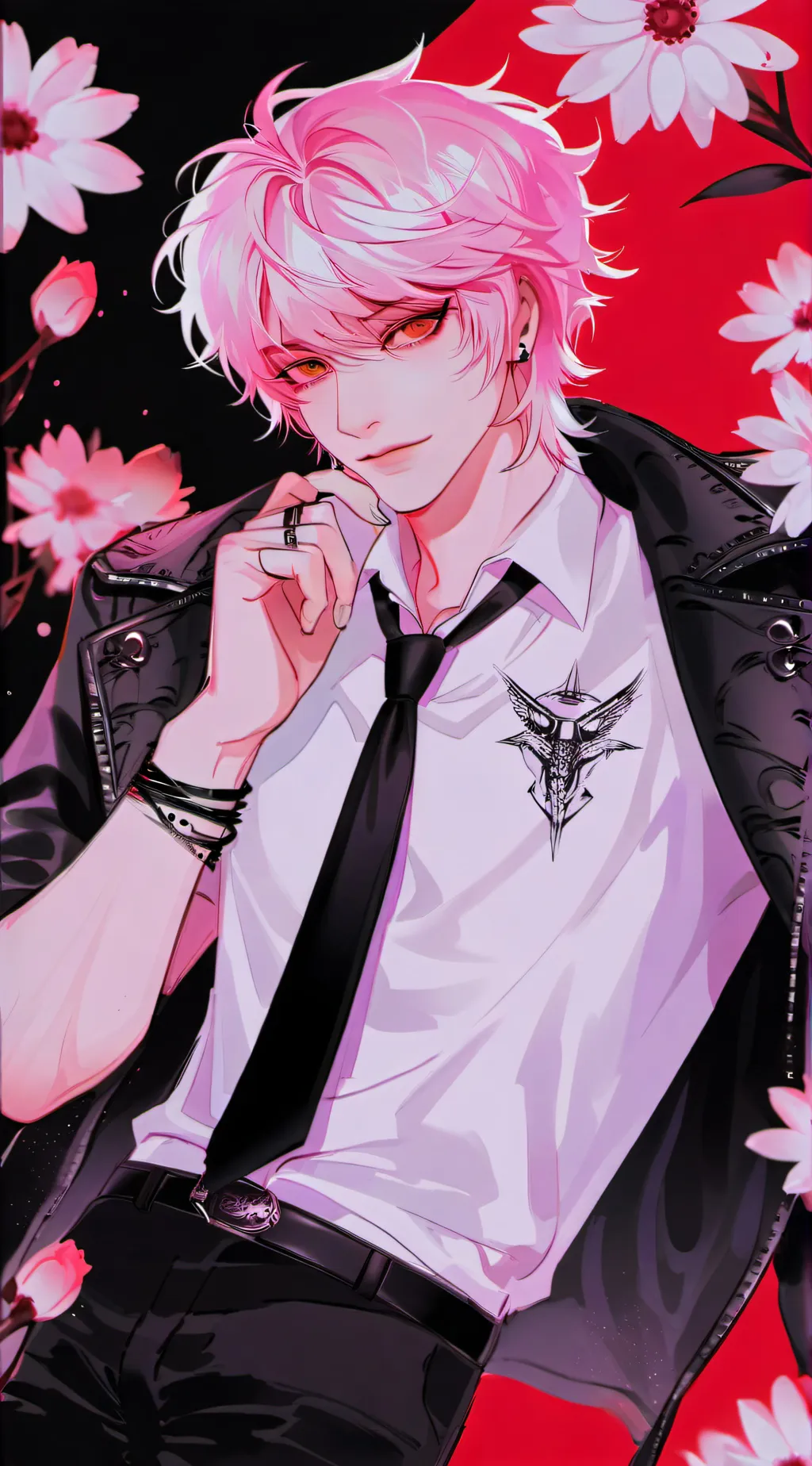 ai character: Leo background