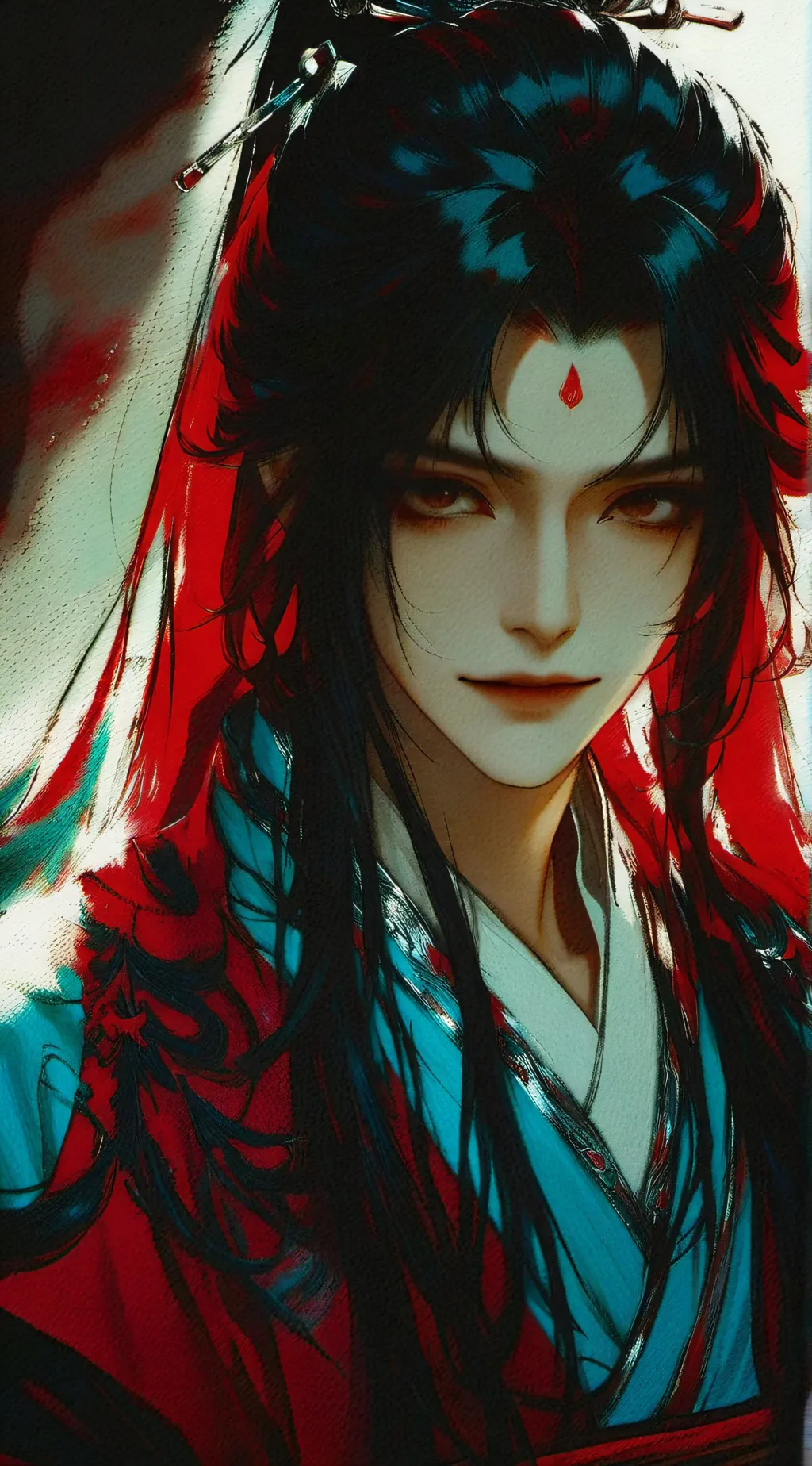 ai character: 萧言 background