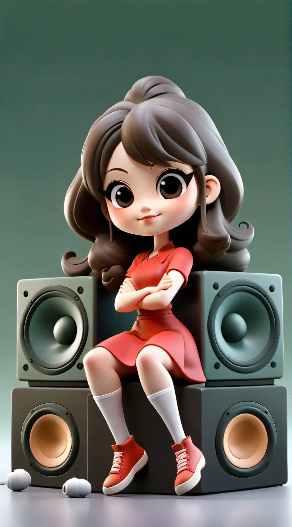 ai character: Girlfriend  background