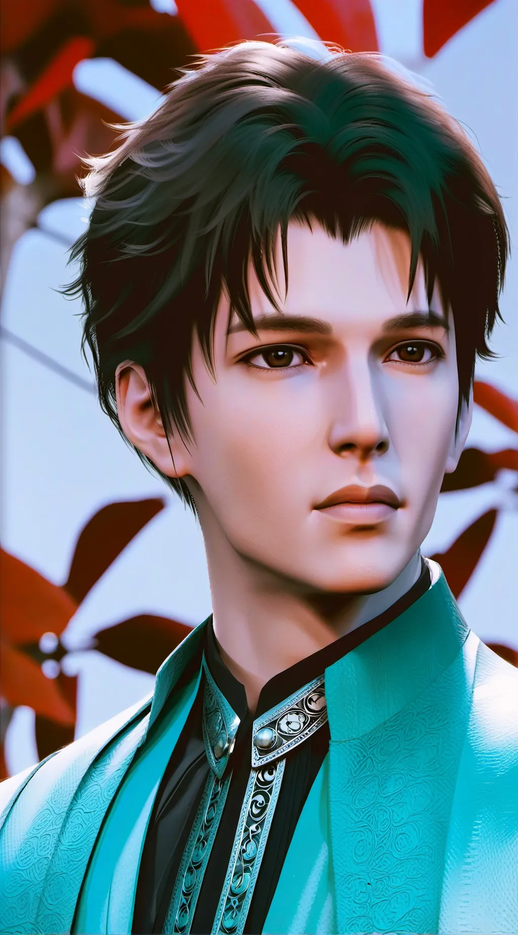 ai character: Normal Man background