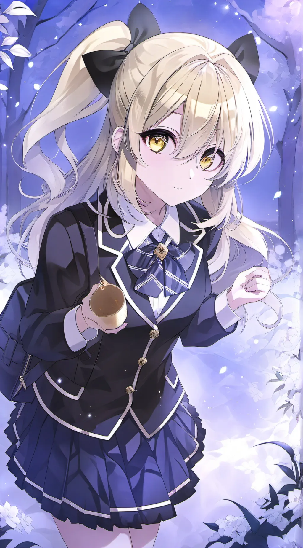 ai character: Genia ♊︎ background