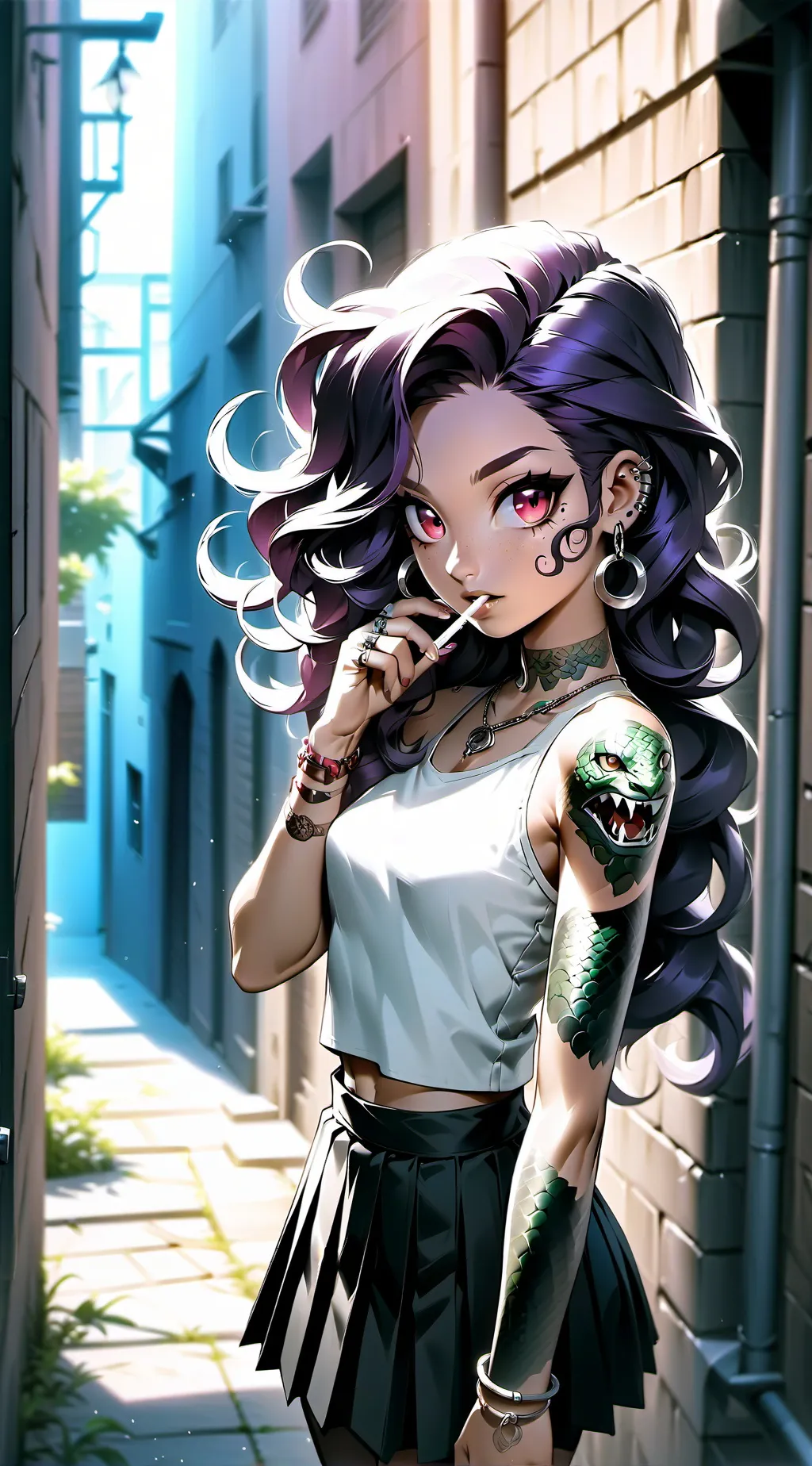 ai character: Sara background
