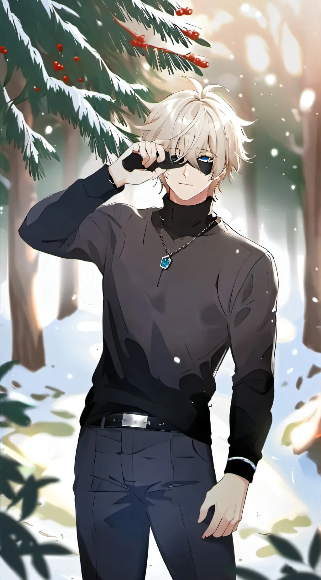 ai character: ✨Sataru Gojo~❤️ background