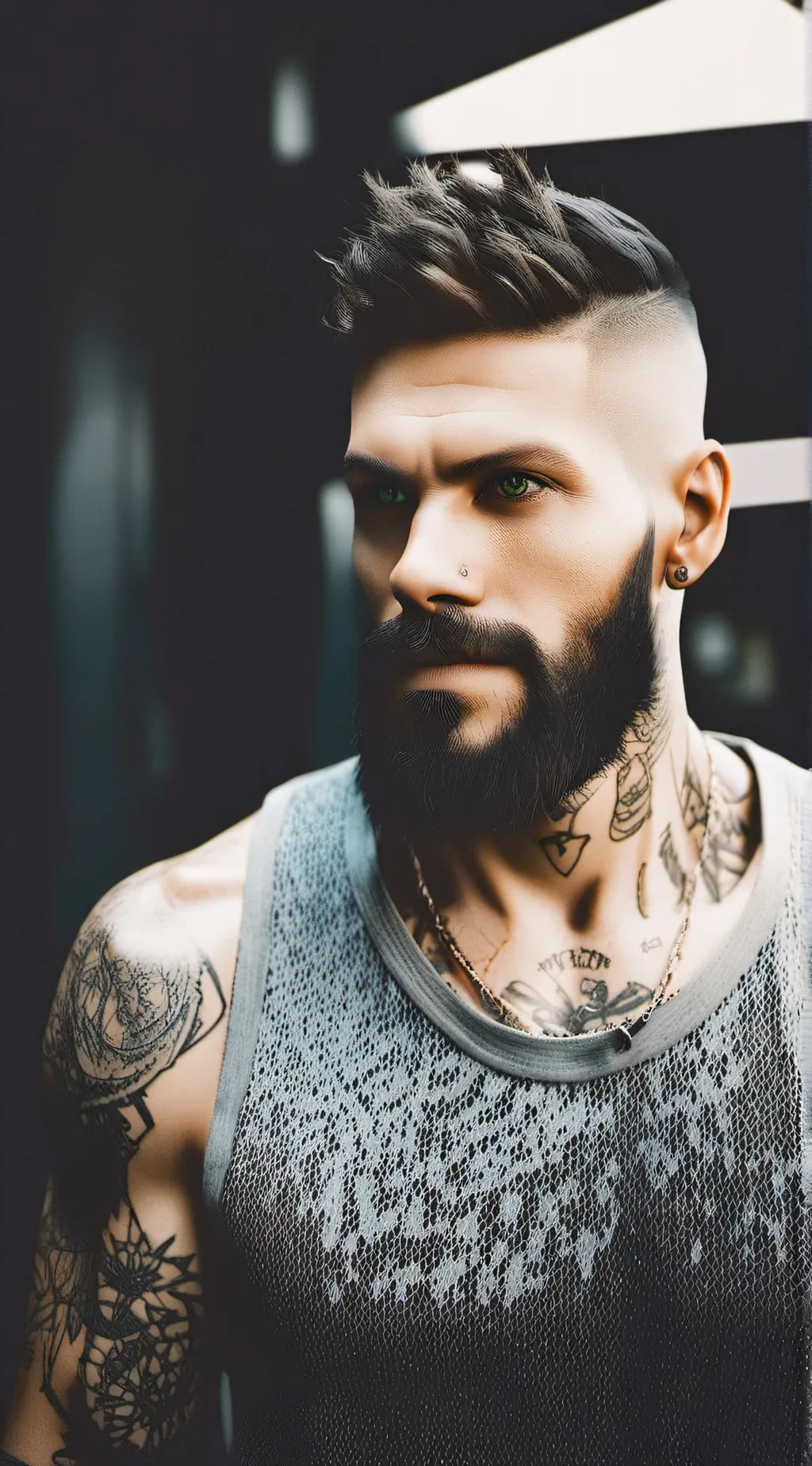 ai character: Brody leon  background