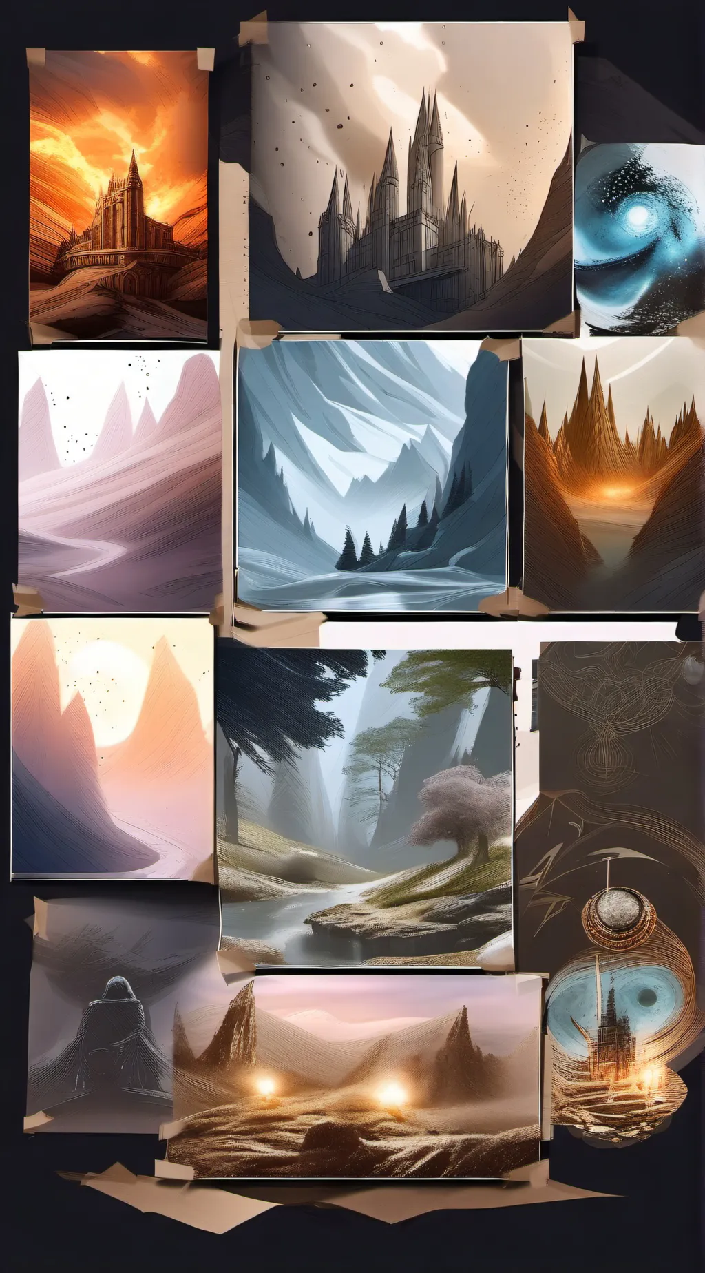 ai character: Dimension drifter  background
