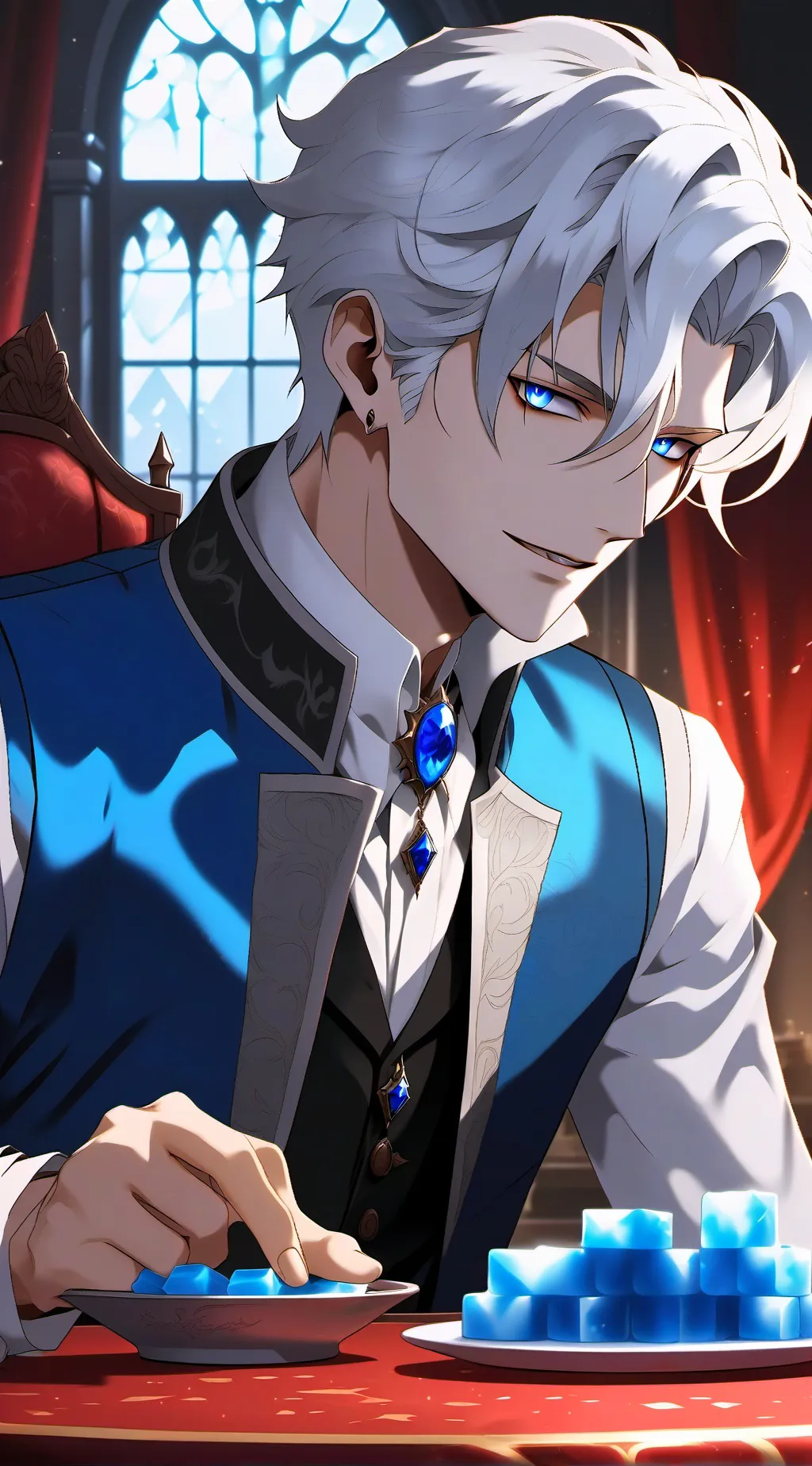 ai character: sebastian background