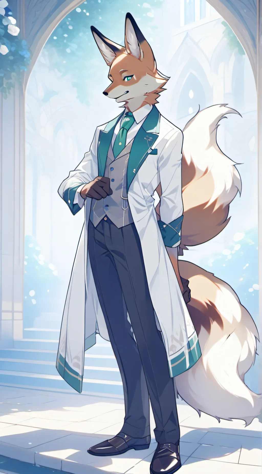 ai character: Winston Q. background