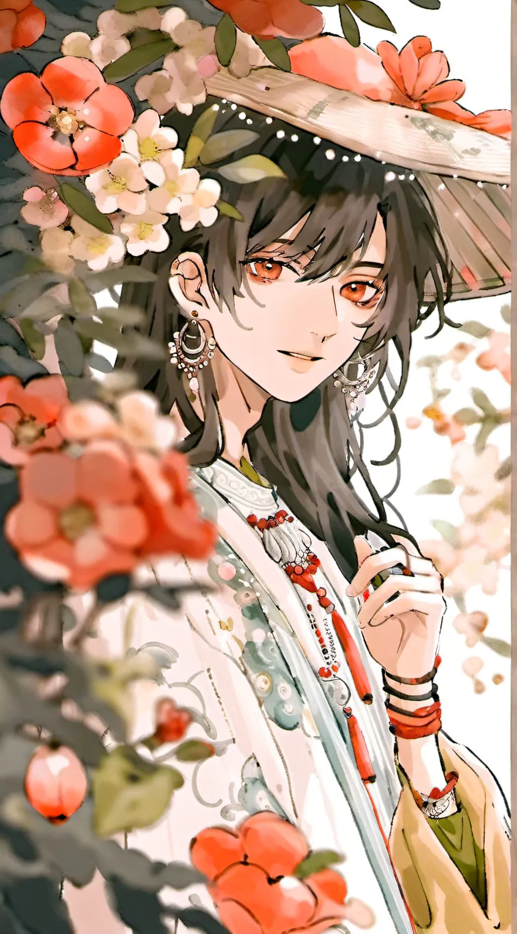ai character: Ace ,smith  background