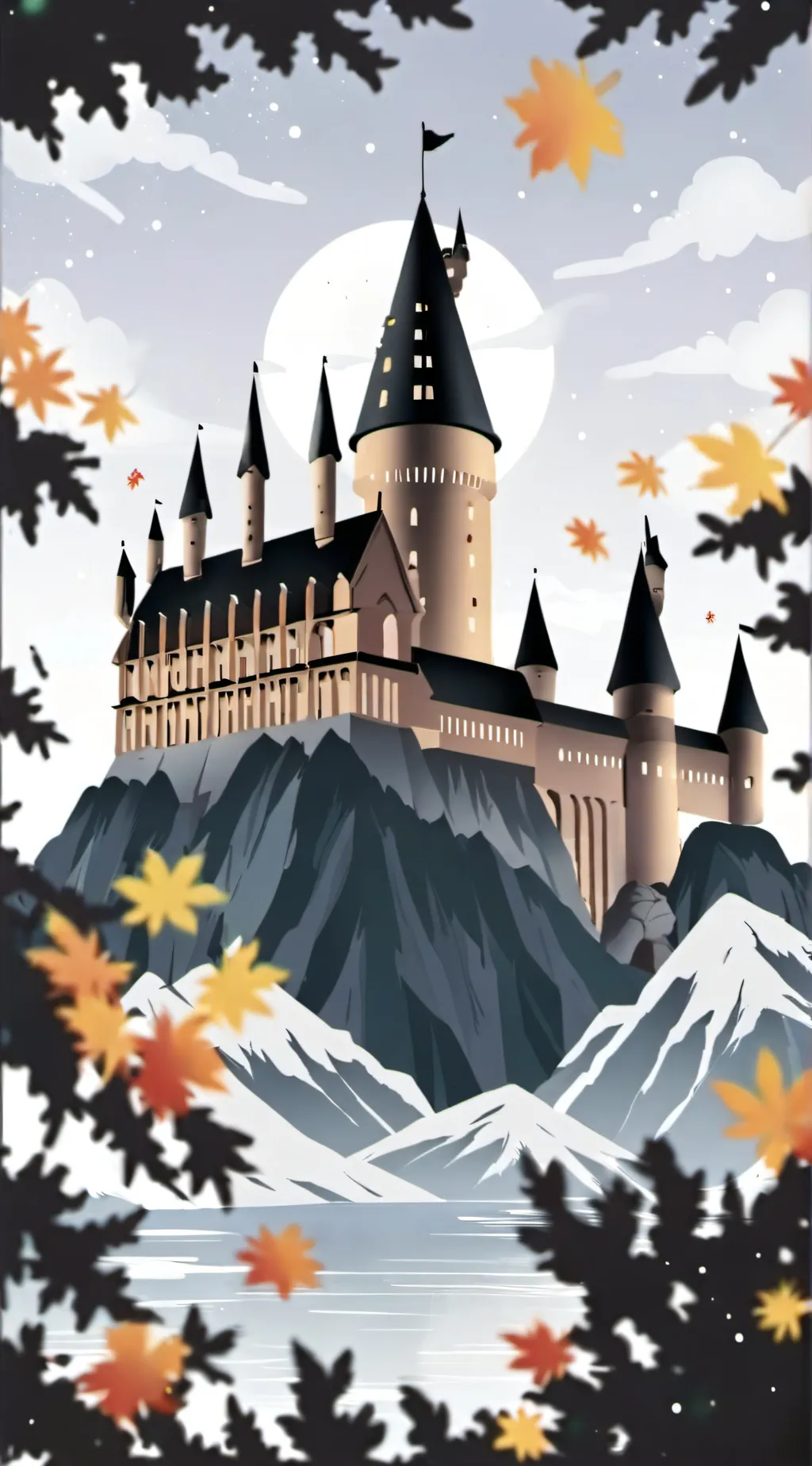 ai character: Hogwarts background
