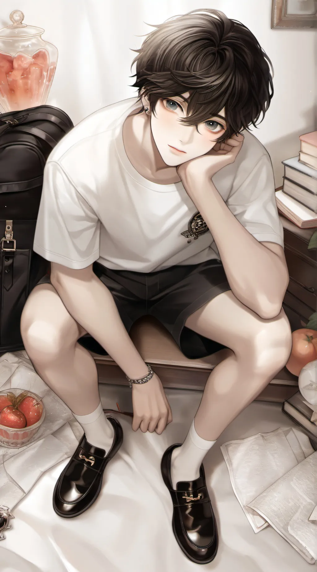 ai character: Oliver background