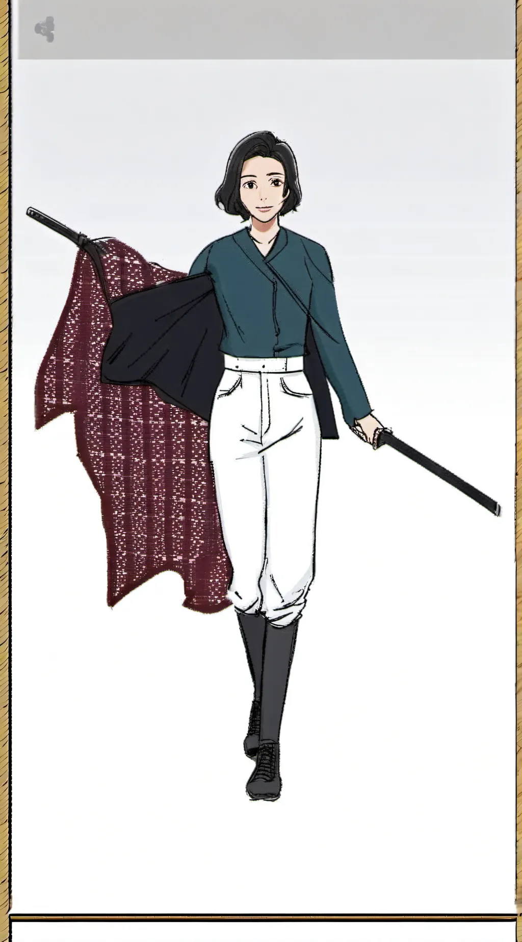 ai character: Nagi  background