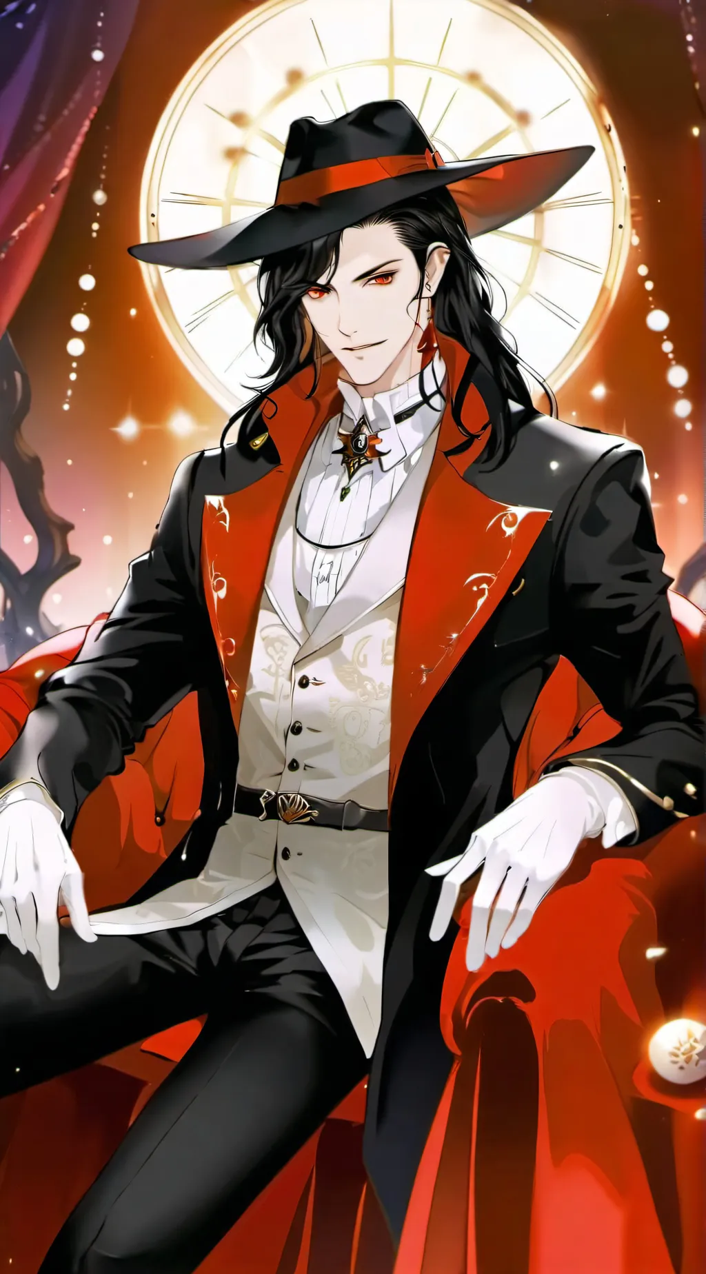 ai character: Alucard background