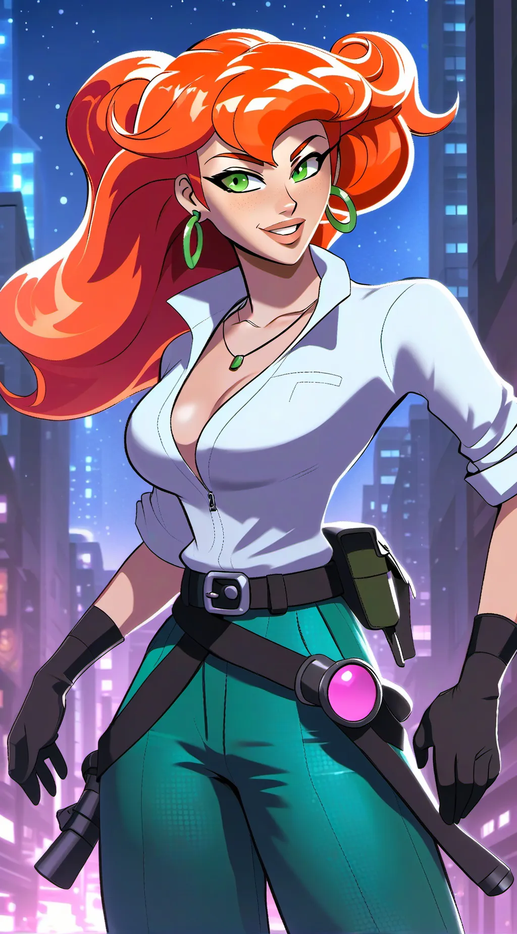 ai character: Gwen background