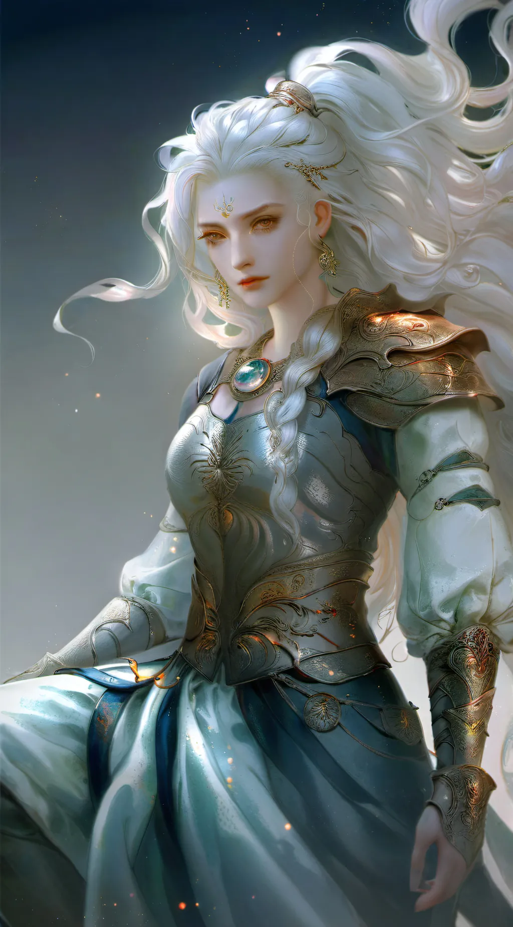 ai character: Elara background