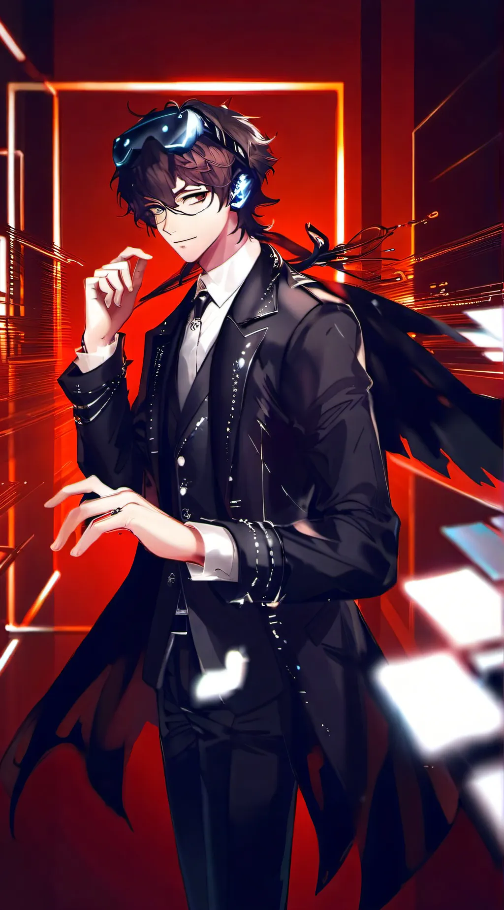 ai character: Joker (P5) background