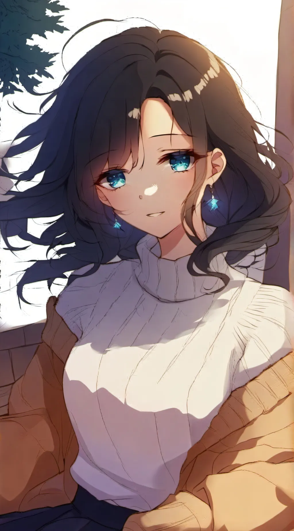 ai character: Irene  background