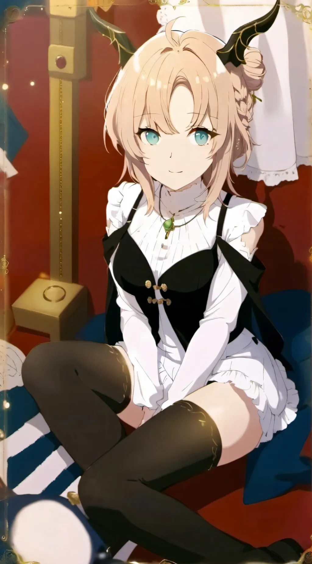 ai character: 冰心 background