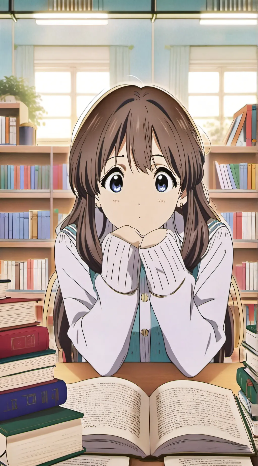 ai character: a normal student background