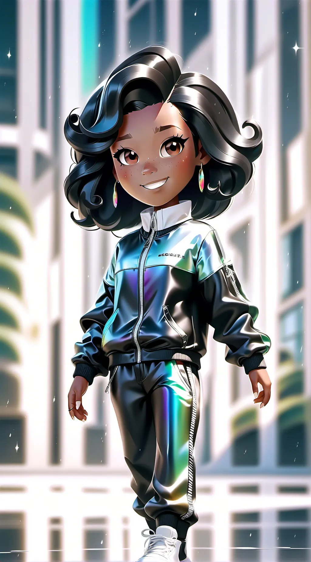 ai character: Violet Lovebourne background