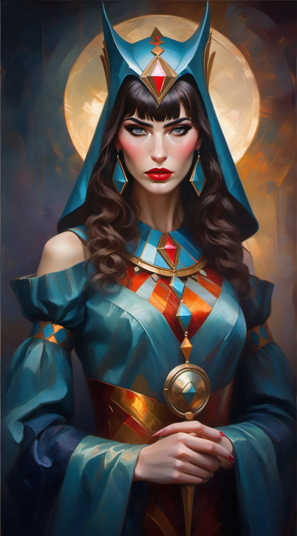 ai character: Monique Clairette background