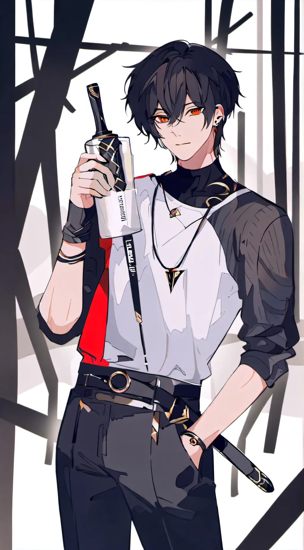 ai character: piter background