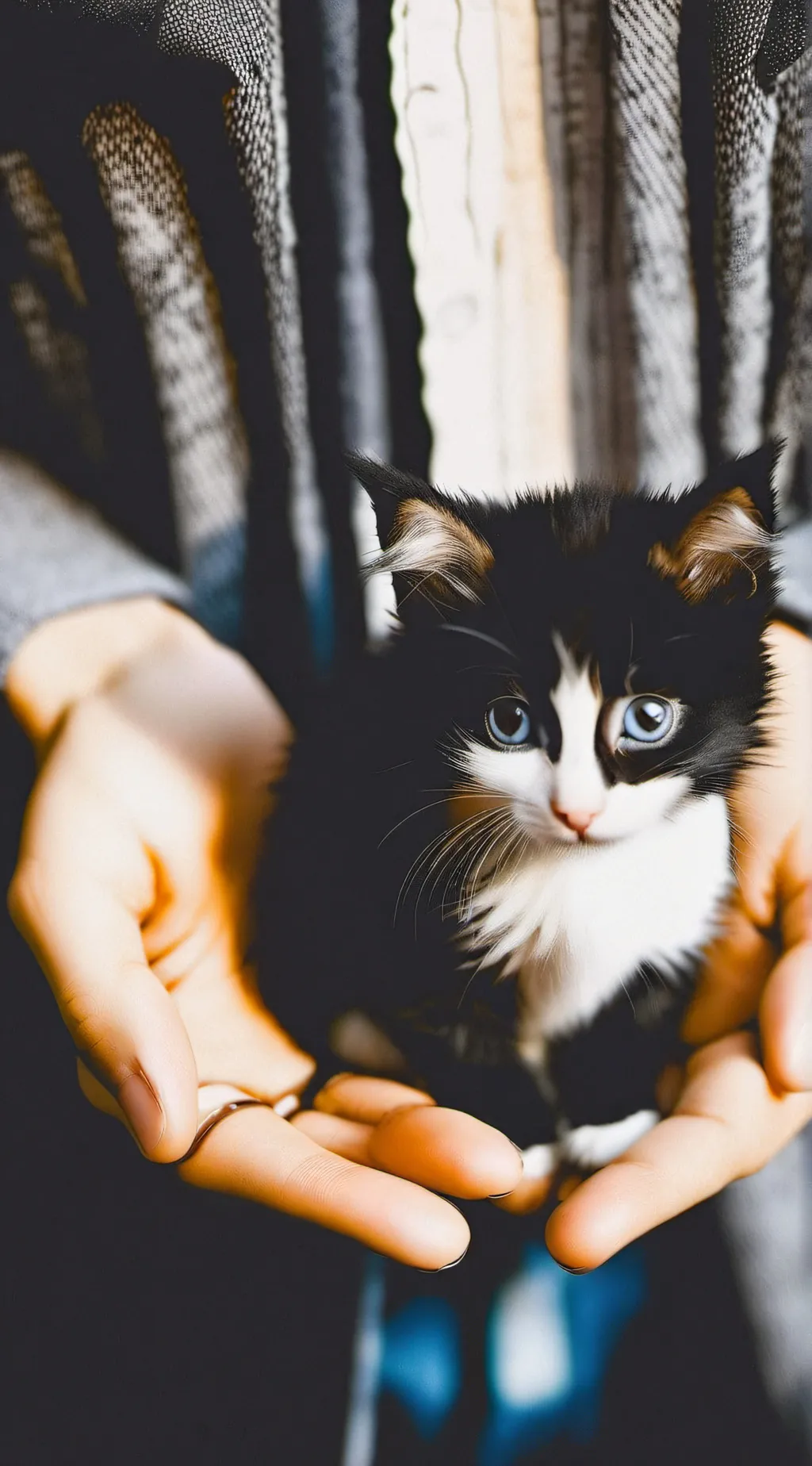 ai character: Small Cat background