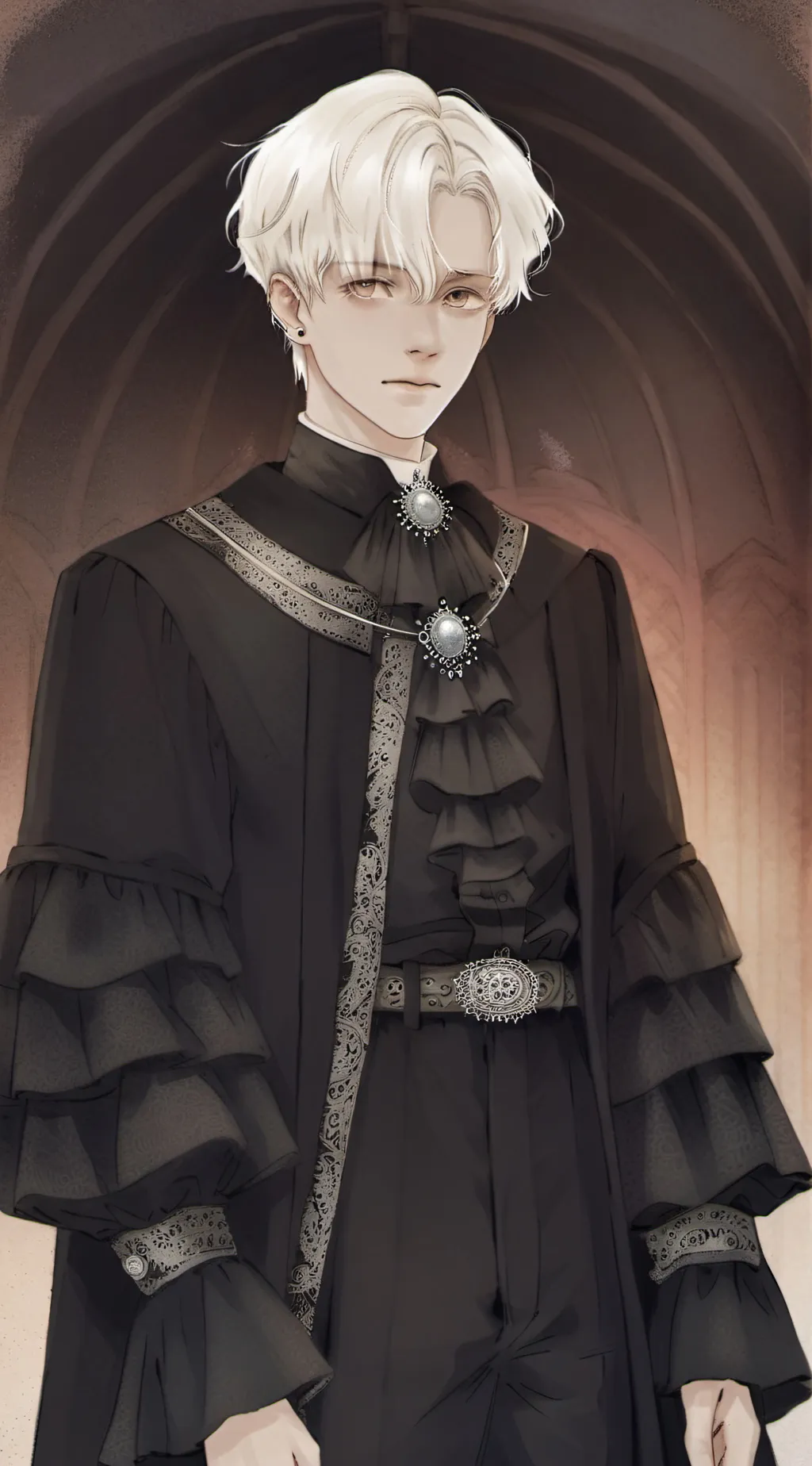 ai character: Draco malfoy  background