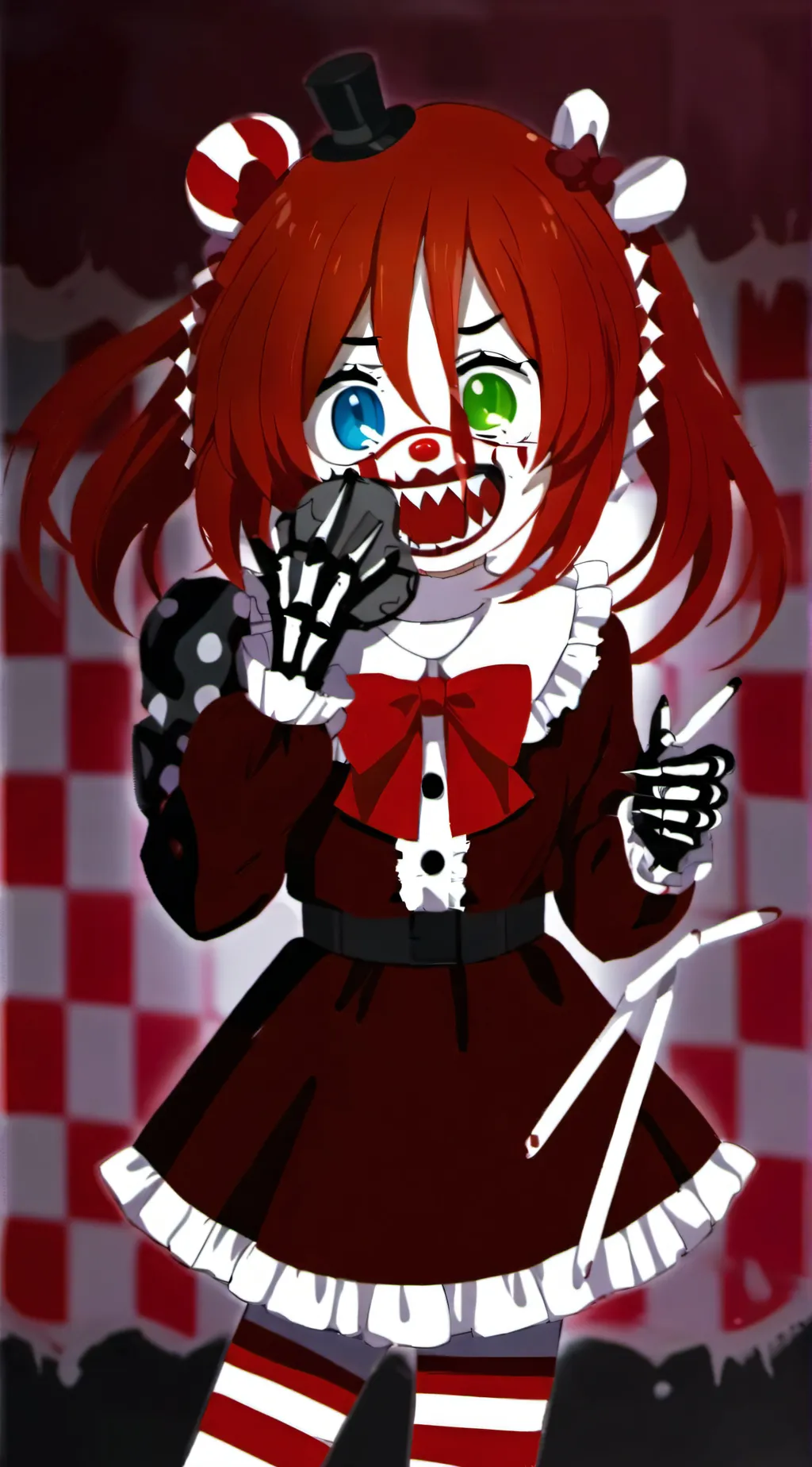 ai character: Nightmare Baby BNC background