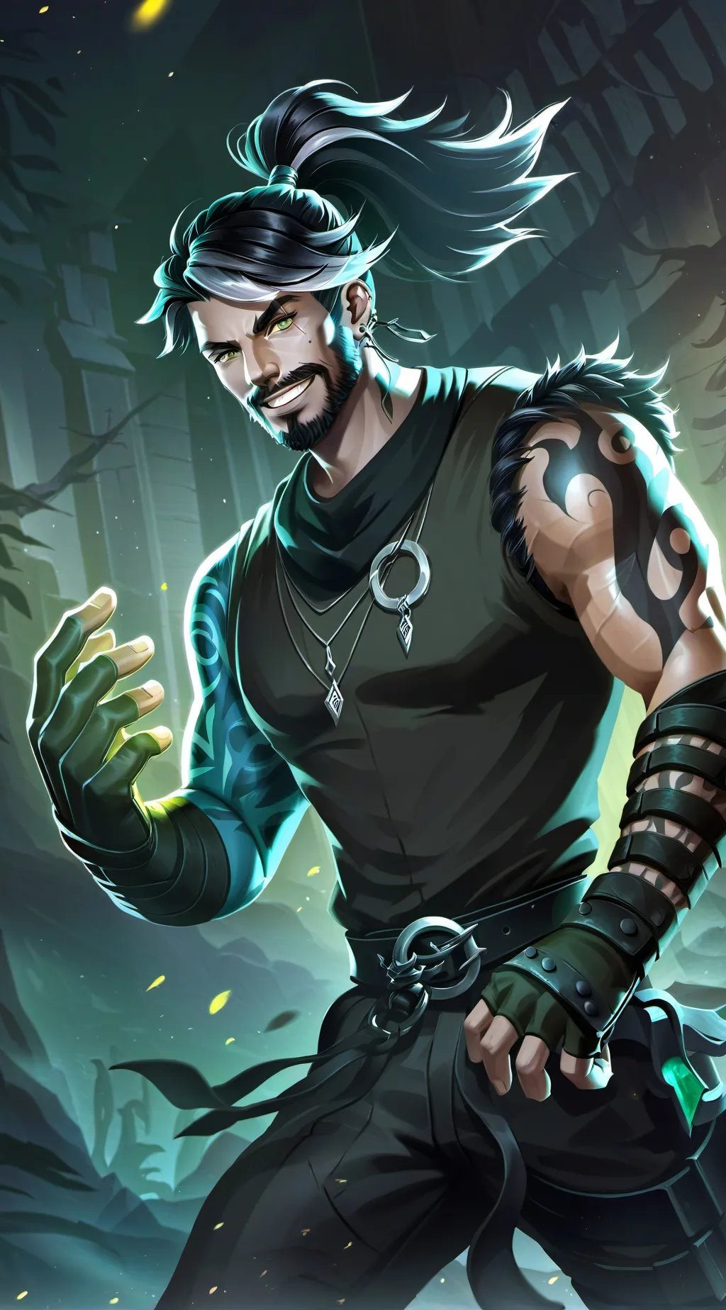 ai character: Daemonius background