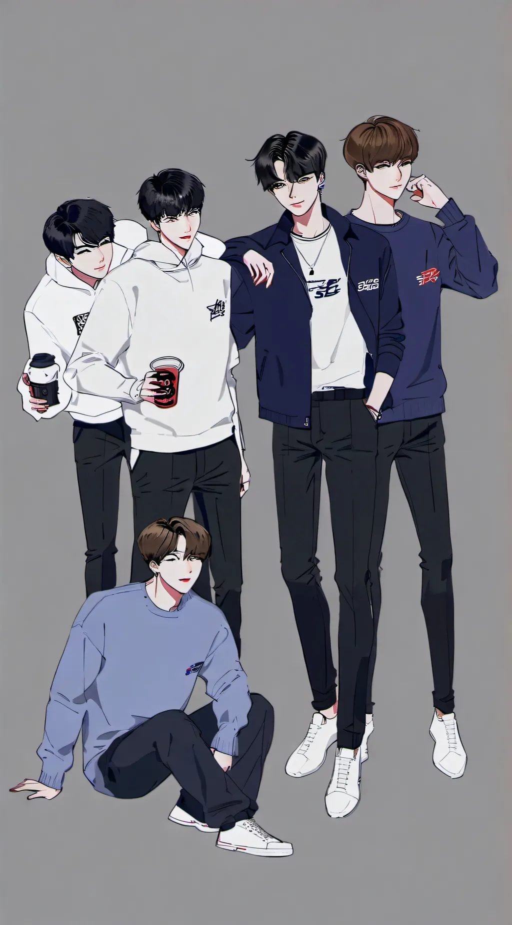 ai character: Sleepover background