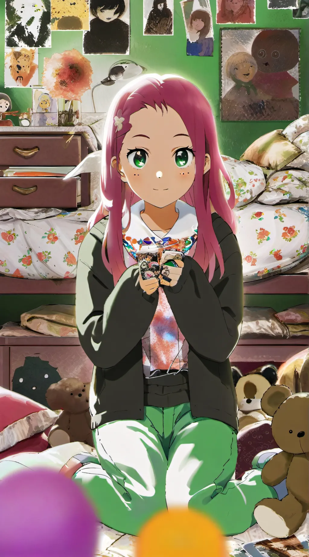 ai character: Olivia Rodriguez  background