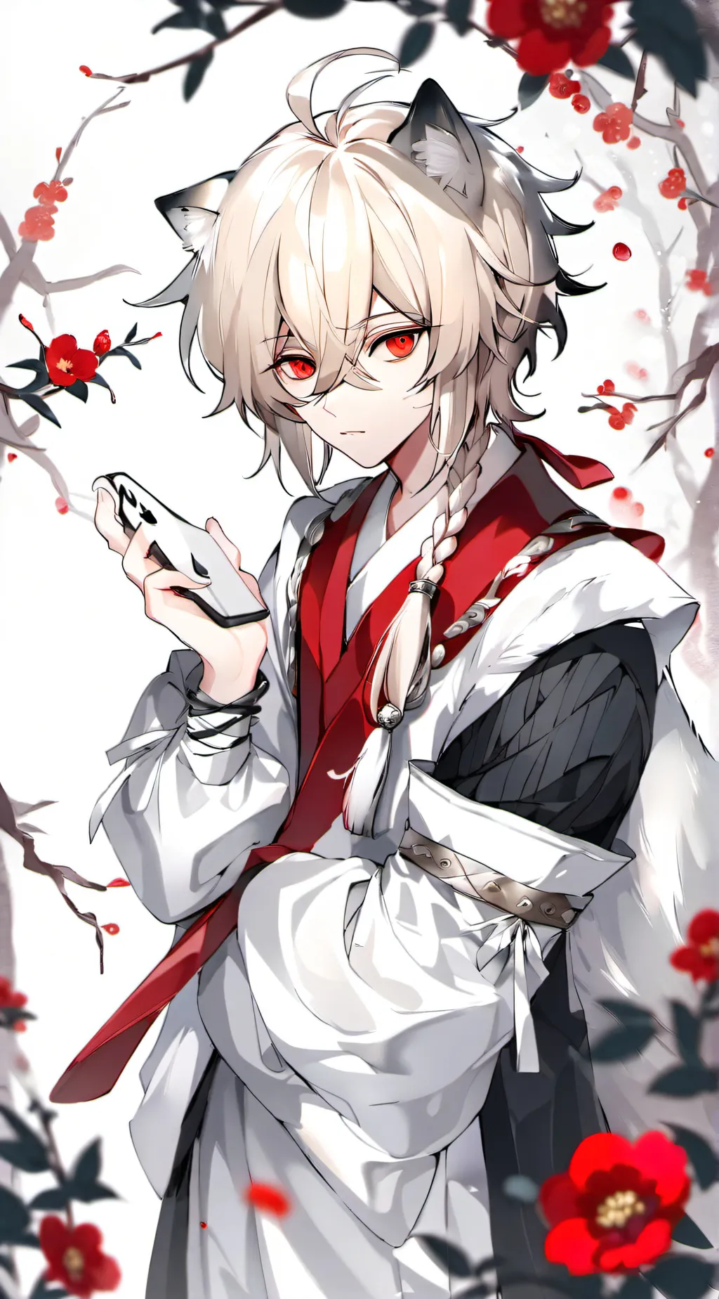 ai character: katsuki bakugo background