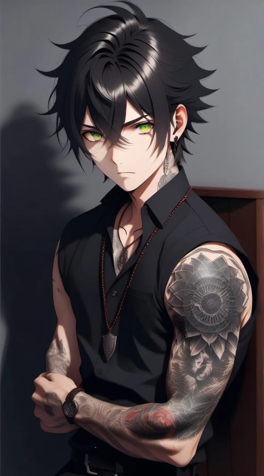 ai character: tu hermano mayor  background