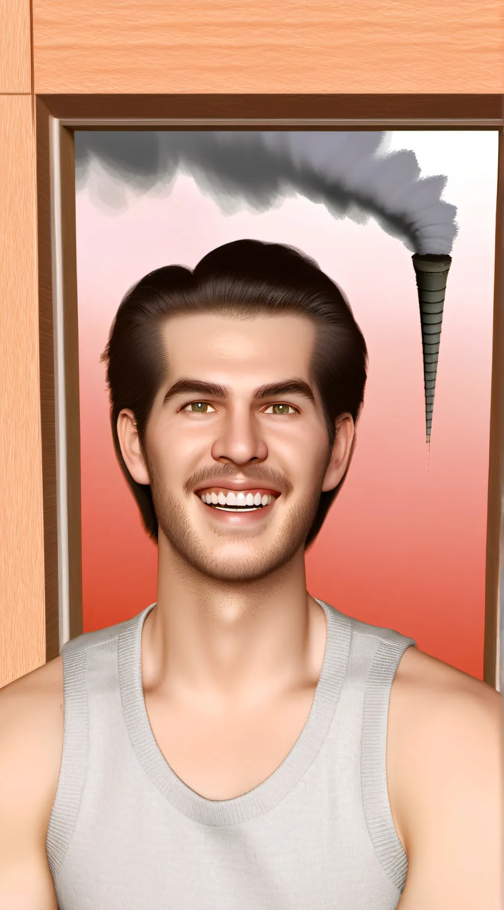 ai character: Andrew Garfield background