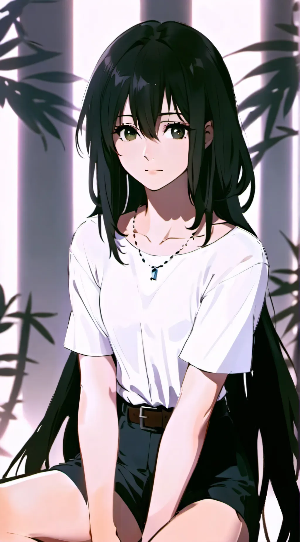 ai character: shadow background