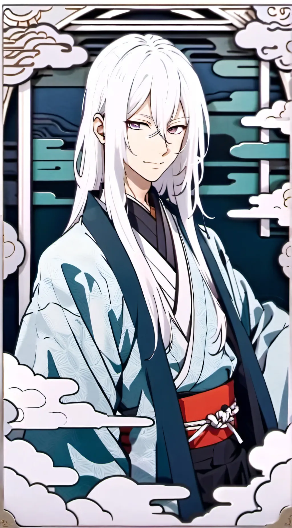 ai character: Mizuki background