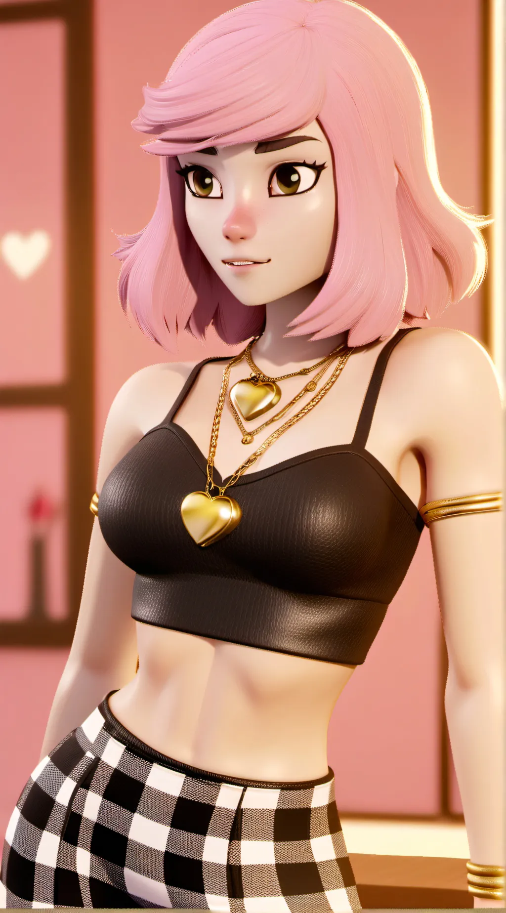 ai character: Melodie background