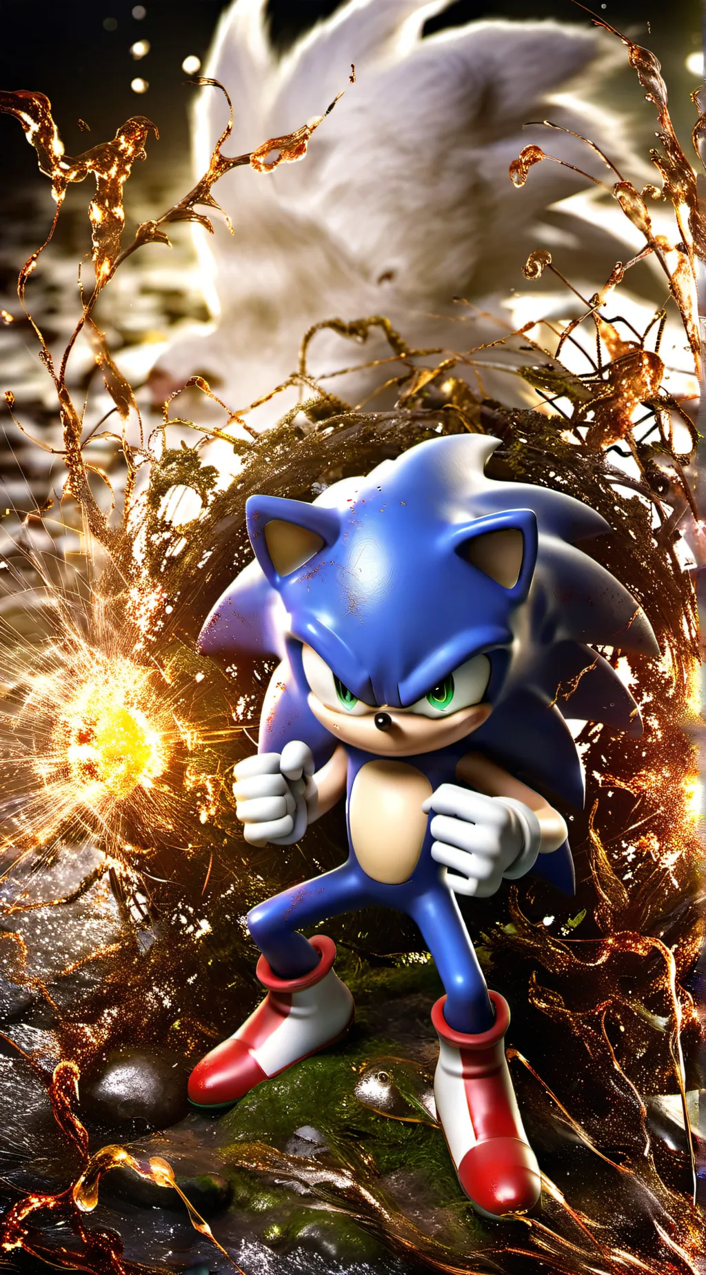 ai character: sonic background
